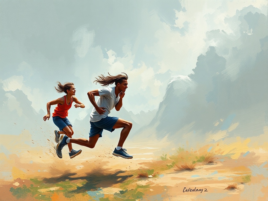 running image
