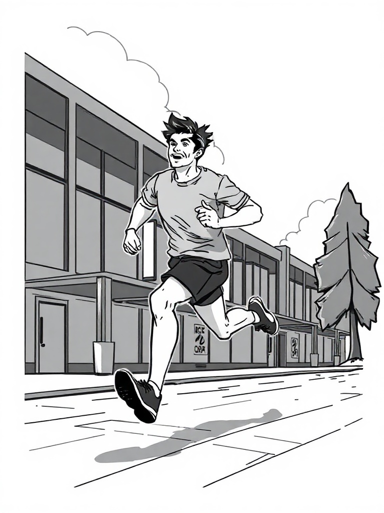 running image