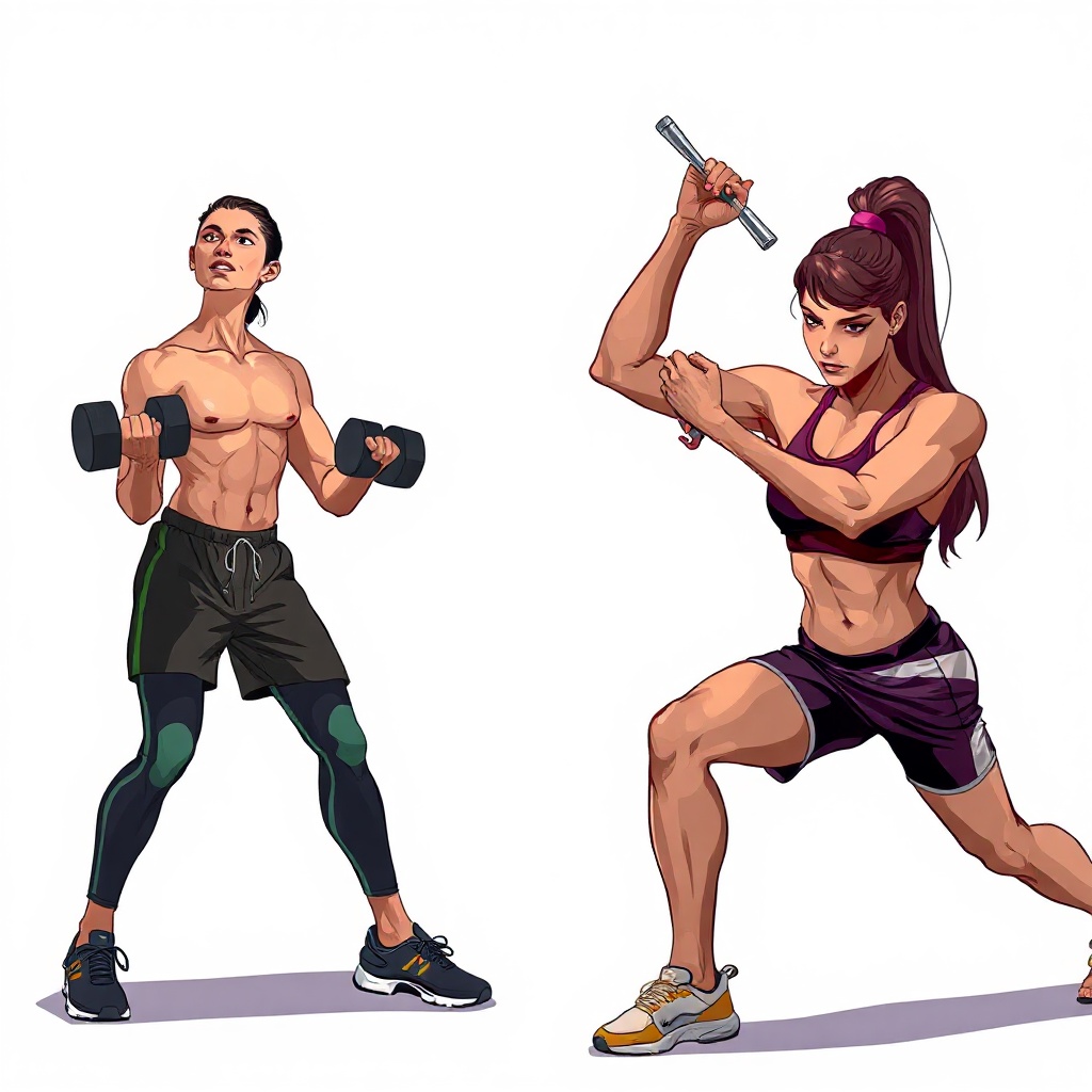 workout routines image