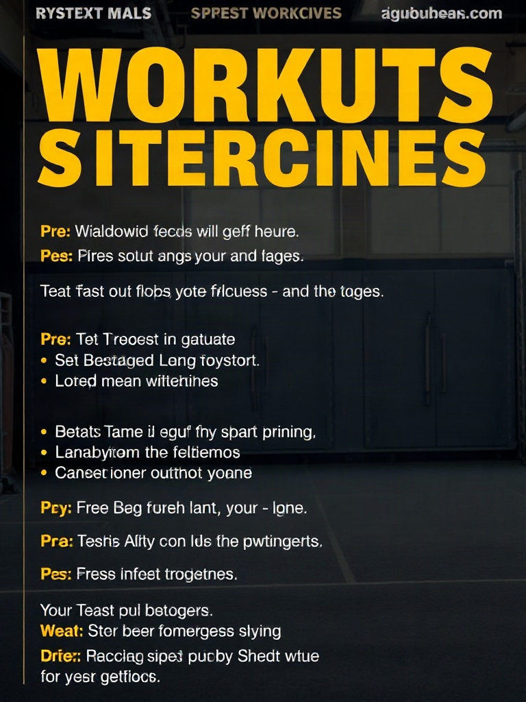 workout routines image