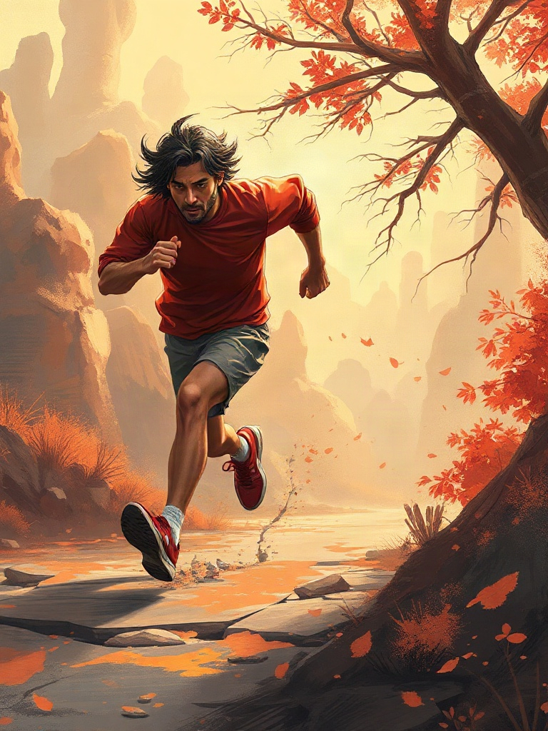 running image